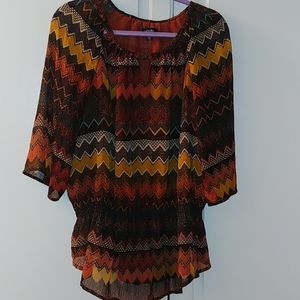 Women's 1X Blouse by Rafaella